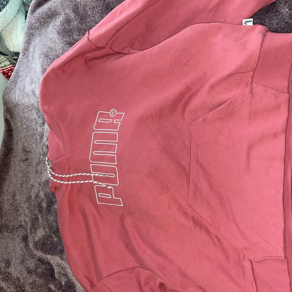 Puma cropped hoodie